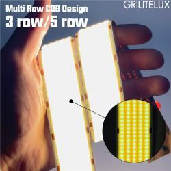 Светодиодная лента 24V 960/1600Led/M 3/5 рядов Ra90 (арт. 25-19084994)