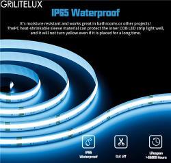 Светодиодная лента RGB гибкая 12V 24V диммируемая 480-810LEDs/M (арт. 25-19085014)