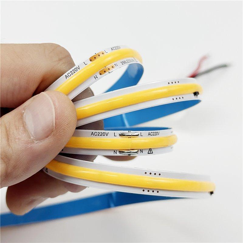 Светодиодная лента COB 110V/220V 288/296 LED/м теплый/нейтральный/белый (арт. 25-19085045)