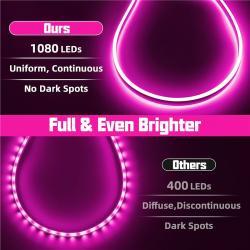 Гибкий неоновый светильник RGB 110V 220V LED лента (арт. 25-19085050)