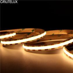 Светодиодная лента COB гибкая 480-512LEDs 5V/12V/24V 7.7-15.6мм (арт. 25-19085101)