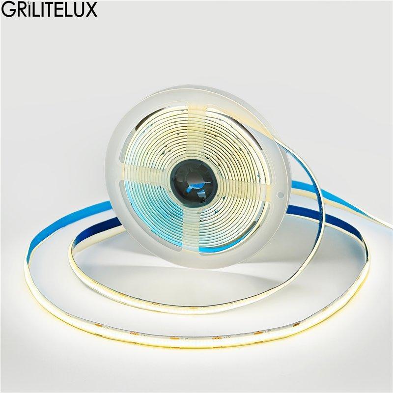 Светодиодная лента COB 8мм 12V/24V 320/480LED CRI90 (арт. 25-19085124)