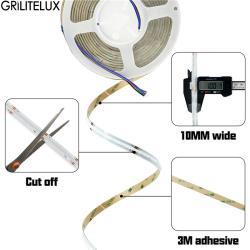 Светодиодная лента FCob RGB+CCT 576 LED 10мм 8мм DC24V 12V гибкая (арт. 25-19085138)