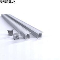 Профиль алюминиевый для LED ленты V/U с матовым рассеивателем (арт. 25-19085172)