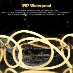 Светодиодная гибкая неоновая лента IP67 360° для улицы (арт. 25-19085193)