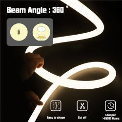 Светодиодная гибкая неоновая лента IP67 360° для улицы (арт. 25-19085193)