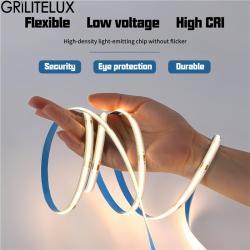 Светодиодная лента COB 320 Led/м 12V/24V 8мм 11Вт/м (арт. 25-19085226)