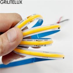 Светодиодная лента COB 110V 220V 288 296LEDs 2700K-6000K (арт. 25-19085233)