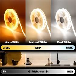 Светодиодная лента COB 110V 220V CRI90 288/296 LED/м гибкая (арт. 25-19085235)