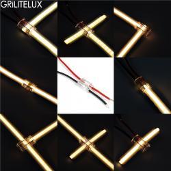 Коннекторы для светодиодных лент 2Pin 9в1 5мм 8мм 10мм (арт. 25-19085242)