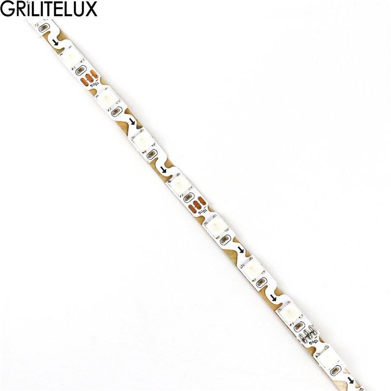 Светодиодная лента RGB WS2812B 5V 60LED/m 6mm (арт. 25-19085276)