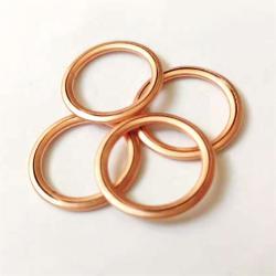 Медное кольцо-прокладка полое 16*22*2мм/12*18*2мм (арт. 25-19085317)