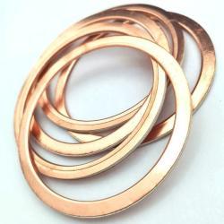 Плоская шайба медная безасбестовая 78.5*92*2.5 для железной дороги (арт. 25-19085424)