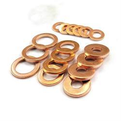 Плоская шайба из латуни и меди, прокладки (арт. 25-19085606)
