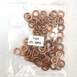 Прокладка медная безасбестовая 7*12*2 с кольцом O Ring (арт. 25-19085712)