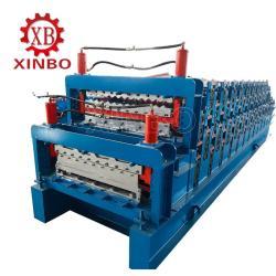 Машина для профилирования 4-слойной металлочерепицы трапециевидной формы (арт. 25-18080117)