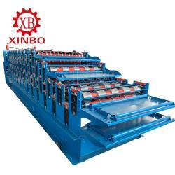 Машина для профилирования 4-слойной металлочерепицы трапециевидной формы (арт. 25-18080117)