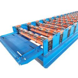 Машина для профилирования кровельных панелей из бамбука и алюминия (арт. 25-18080283)