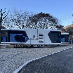 Модульный дом с 2 спальнями, современный и мобильный (арт. 25-24110000)