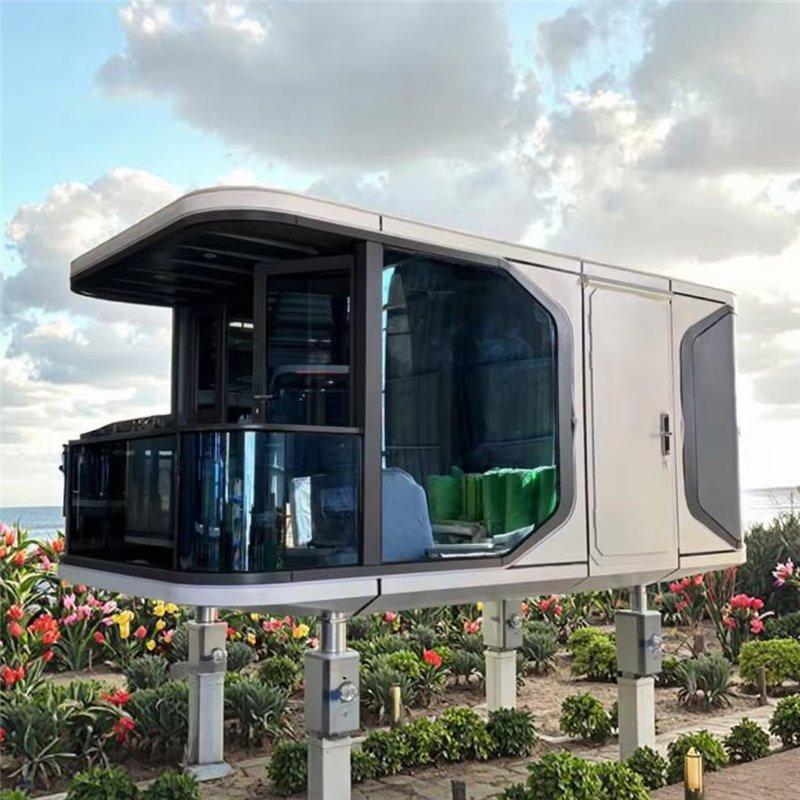 Умный модульный дом 40ft с капсулой и стальной конструкцией (арт. 25-24110025)