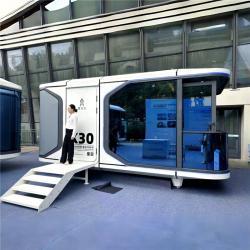 Умный модульный дом 40ft с капсулой и стальной конструкцией (арт. 25-24110025)