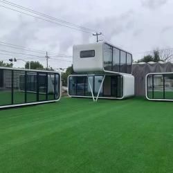 Модульный дом-контейнер 20ft для кемпинга и отдыха (арт. 25-24110046)