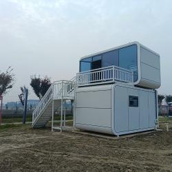 Коттедж двухэтажный мобильный для отдыха 40 футов (арт. 25-24110070)