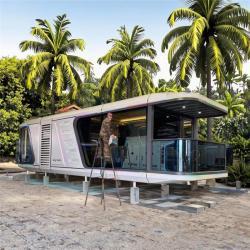 Модульный контейнерный дом 40ft капсульный дизайн цвет на выбор (арт. 25-24110089)