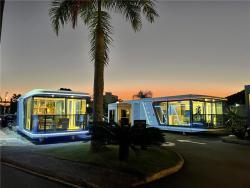 Модульный контейнерный дом 40ft капсульный дизайн цвет на выбор (арт. 25-24110089)