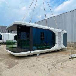 Капсульный дом модульный современный контейнерный (арт. 25-24110093)