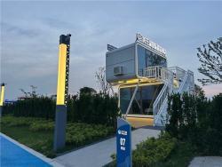 Дом-контейнер с душем и двумя спальнями, стиль капсула (арт. 25-24110106)