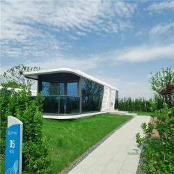 Дом-контейнер современный стальной для глэмпинга (арт. 25-24110120)