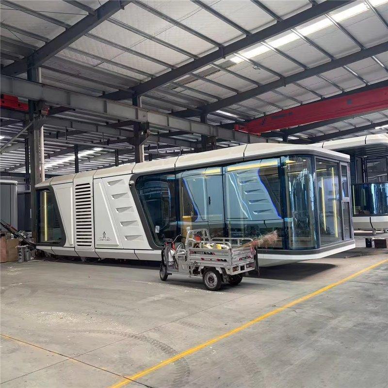 Мобильный двухэтажный контейнер-капсула для отеля 40FT (арт. 25-24110122)