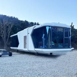 Дом на колесах Eco Friendly с 2 спальнями и умной палаткой (арт. 25-24110127)