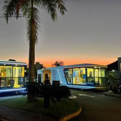 Контейнерный дом 20ft с 2 спальнями, передвижной, для гор и моря (арт. 25-24110137)