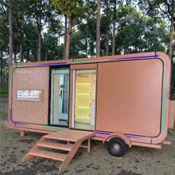 Мобильный модульный дом на колесах 20ft для глэмпинга (арт. 25-24110142)