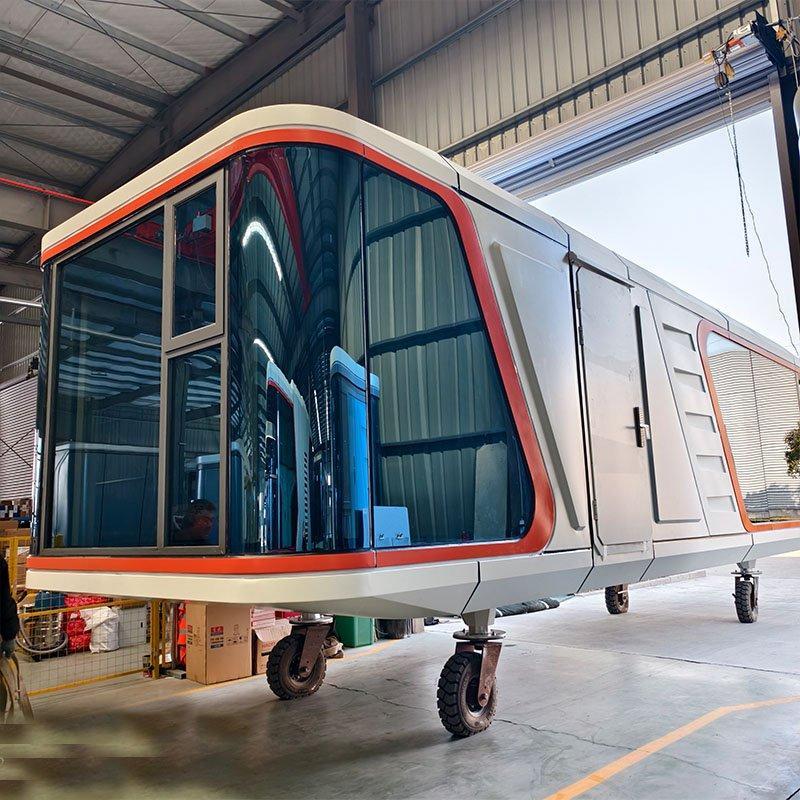 Капсульный дом 40ft для сна и кемпинга, кухня и отель (арт. 25-24110144)