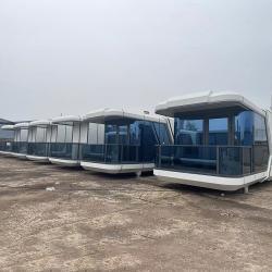 Дом из контейнеров двухэтажный роскошный современный (арт. 26-1090000)