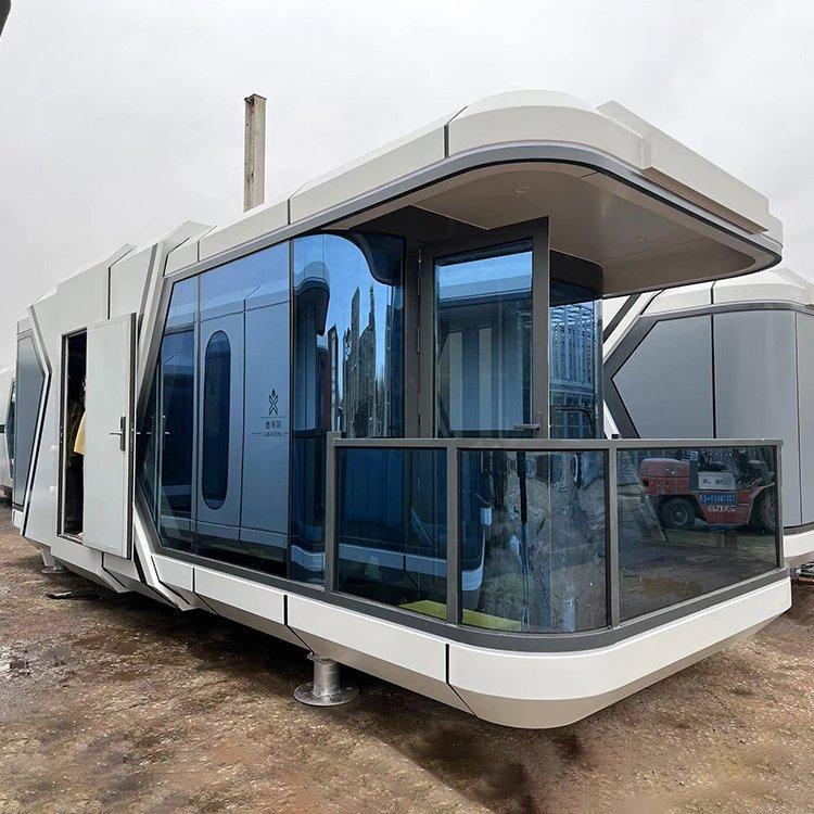 Дом-контейнер 2 спальни 40 Ft складной современный (арт. 26-1090004)