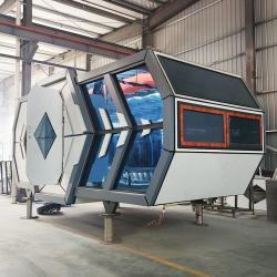 Кабина контейнерная стальная с термоизоляцией и левитирующей кроватью (арт. 26-1090030)