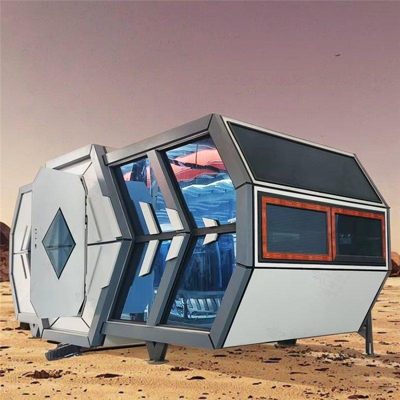 Мобильный отель капсульного стиля из алюминия и стали (арт. 26-1090031)