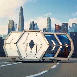 Дом-контейнер из фиброцемента водостойкий уникальный (арт. 26-1090041)