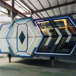 Дом на колесах капсульного типа из стали, водонепроницаемый (арт. 26-1090050)