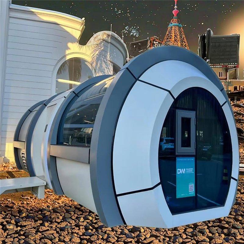 Дом-контейнер с панорамным видом и кухней (арт. 26-1090078)