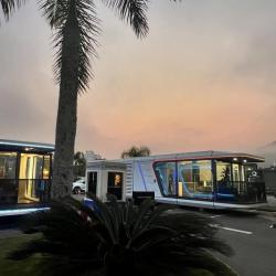 Капсульный дом передвижной стальной конструкции для улицы (арт. 26-1090085)