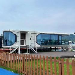 Мобильный капсульный дом для кемпинга, роскошный и настраиваемый (арт. 26-1090089)