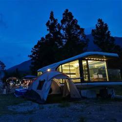 Мобильный капсульный дом для кемпинга, роскошный и настраиваемый (арт. 26-1090089)