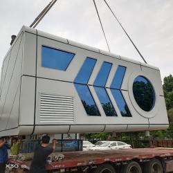 Капсула для проживания с интеллектуальной системой и дизайном космического корабля (арт. 26-1090108)