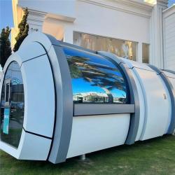 Дом-контейнер стальной каркас водонепроницаемый для отелей (арт. 26-1090119)