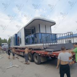 Дом-контейнер передвижной стальной модерн дизайн сад (арт. 26-1090124)